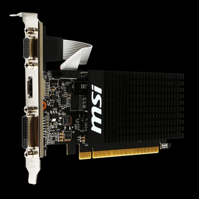 MSI GeForce GT 710 2GD3H LP Graphics Card Image