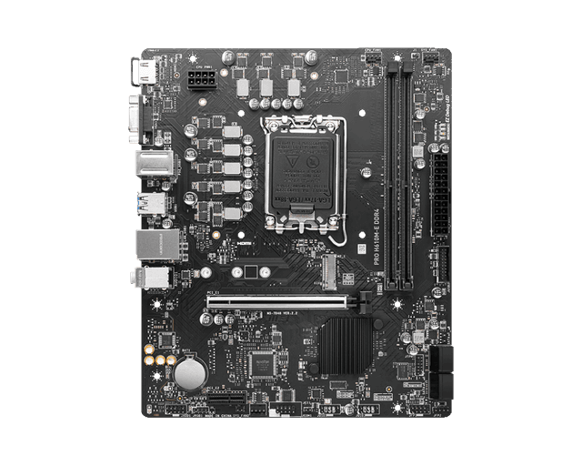 MSI M/Board H610M-E DDR4 Intel 12th and 13th Gen Image
