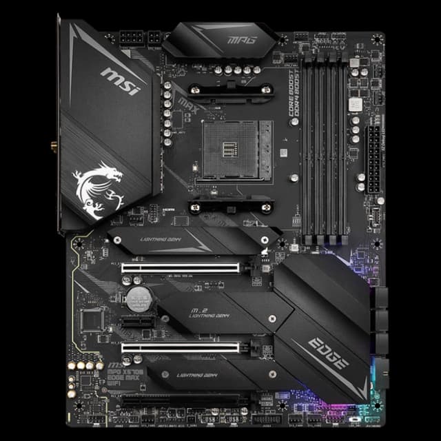 M/Board For AMD Ryzen 1st, 2nd and 3rd Generation MPG X570S Edge Max Wi-Fi Image