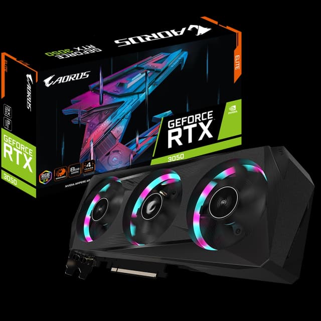 Gigabyte AORUS GeForce RTX™ 3050 ELITE 8G Image