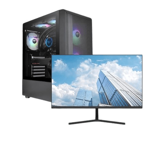 PC Build Under Rs. 1 Lakh (AMD) with Monitor Image