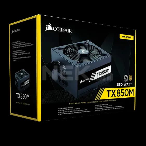 Corsair TX-M Series™ TX850M - 850 Watt 80 Plus® Gold Certified PSU Image