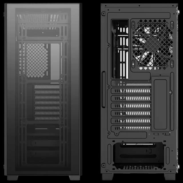 Deepcool MATREXX 50 ADD RGB 4F Mid Tower Computer Case with Dual Tempered Glass with 4 A-RGB Fans Image