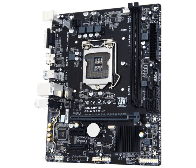 GIGABYTE GA-H110M-H Motherboard Image