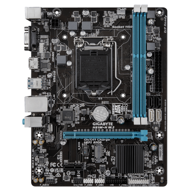 Gigabyte H81M-H M.2 rev. 1.0 Micro ATX Motherboard Image