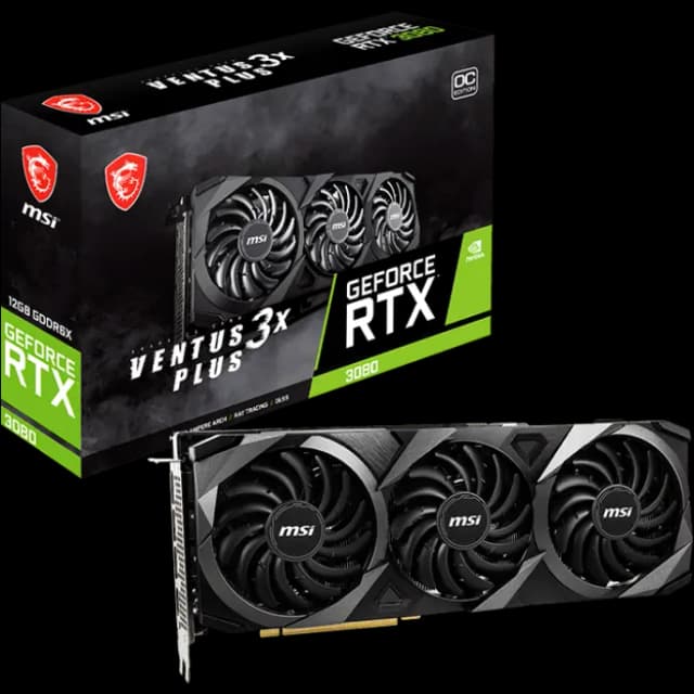 MSI GeForce RTX 3080 VENTUS 3X PLUS 12G OC LHR Image