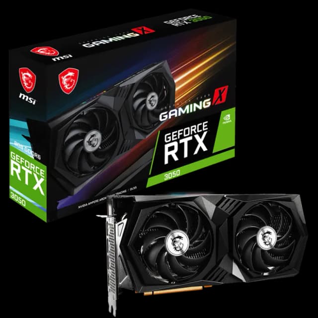 MSI GeForce RTX™ 3050 GAMING X 8G Image