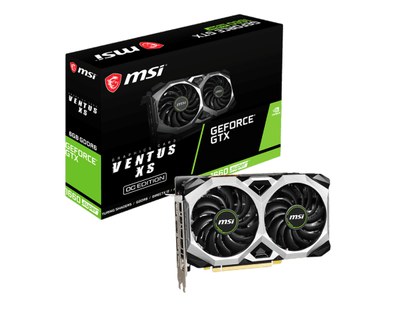 MSI GeForce GTX 1660 SUPER VENTUS XS OC Graphics Card Image
