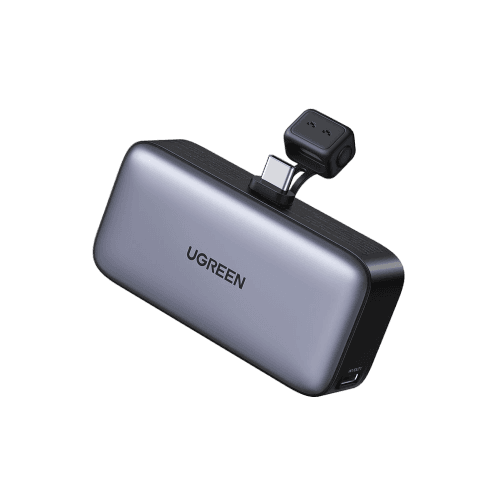 UGREEN (PB503-35338) 5000mAh Power Bank with Built-in USB-C Connector Image