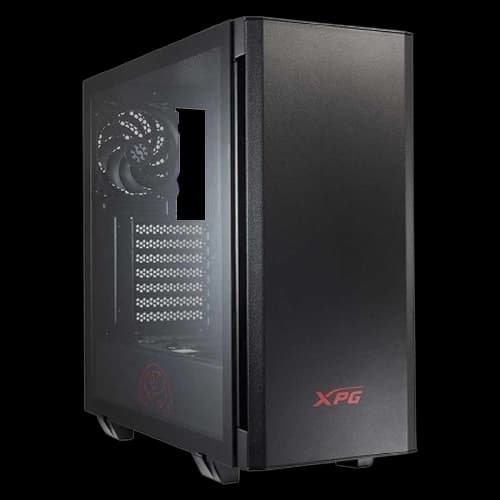 XPG Invader MID-Tower Chassis ATX Gaming Case (Black) Image