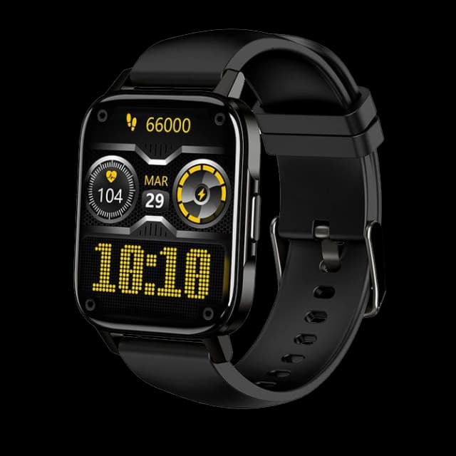 AQFIT W6 Smartwatch IP68 Water Resistant, BT 5.0, 10 days long battery life Image