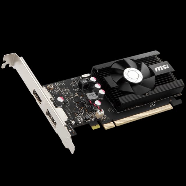 MSI GeForce GT 1030 4GD4 LP OC Graphics Card Image
