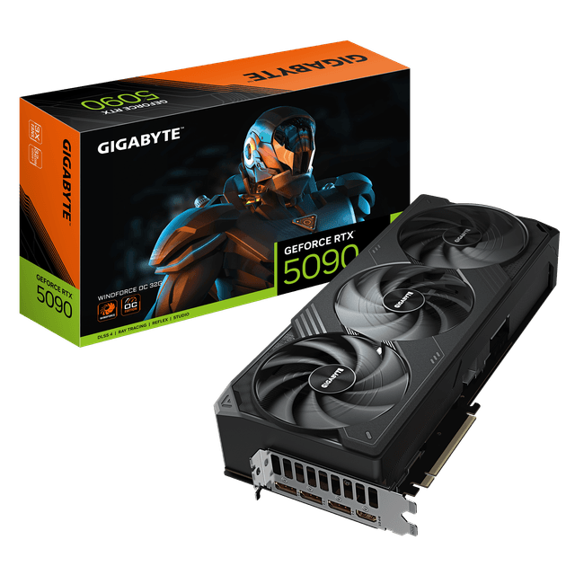 Gigabyte GeForce RTX 5090 WINDFORCE OC 32GB Image