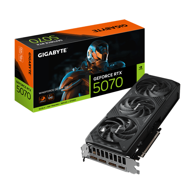GIGABYTE GeForce RTX 5070 WINDFORCE OC SFF 12GB Image