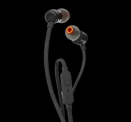 JBL T110 pure bass in ear headphone Image
