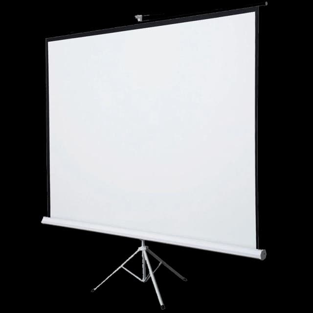 Goldkist Vesta Tripod Screen
Tripod Screen 60"x80",100" Diagonal 4:3 (5feet height, 6.7feet width)  Image