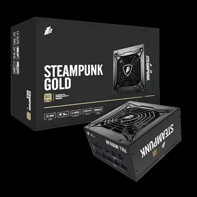 1STPLAYER SteamPunk 650W 80 Plus Gold Full Modular Gaming Power Supply Image