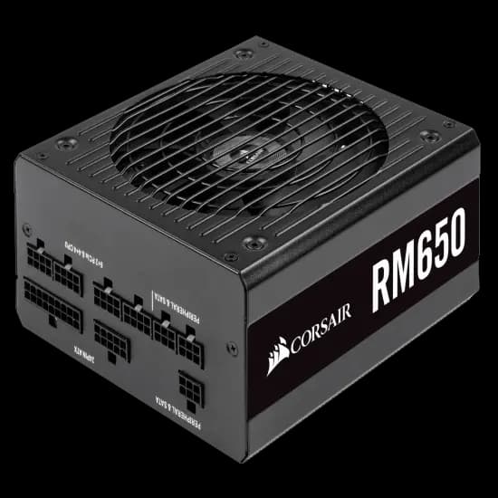 Corsair RM650 650 Watt 80 Plus Bronze ATX Power Supply Unit Image